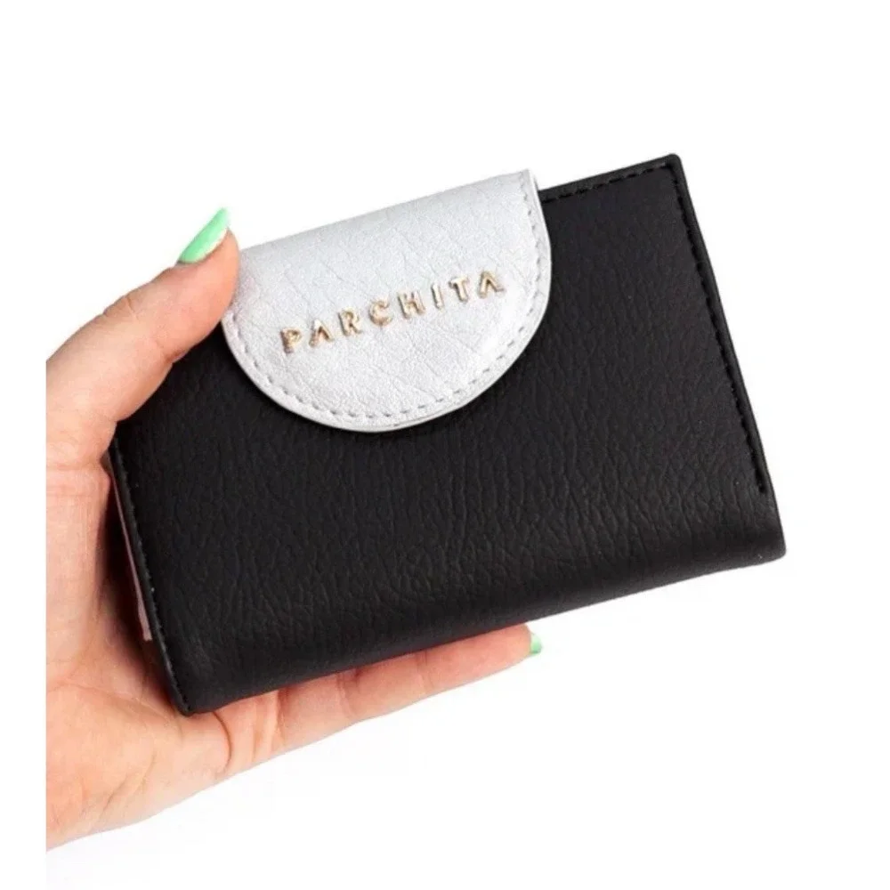 Parchita Wallet Colombia Handmade Real Leather Boho Style 100% Authentic - Picture 1 of 6